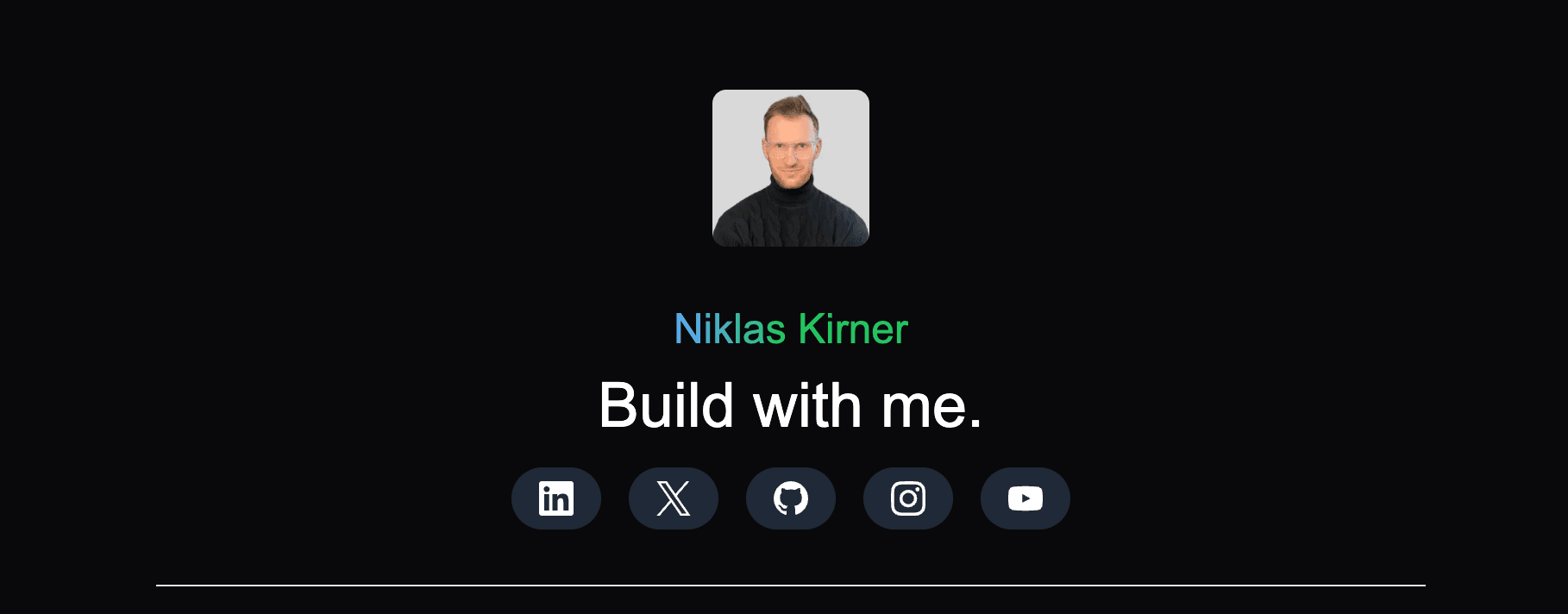 Cover Image for Why i build niklaskirner.com